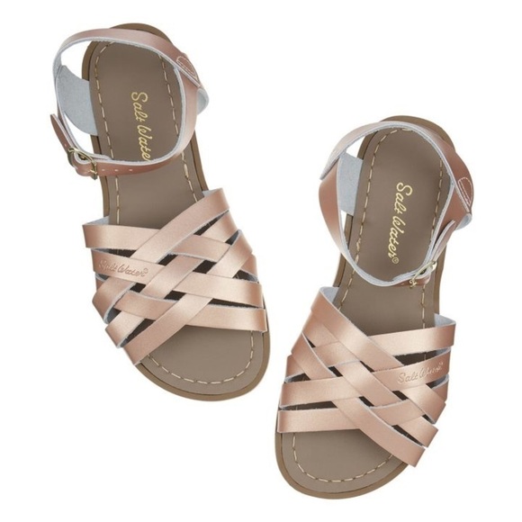 Salt Water Sandals by Hoy Other - SALT-WATER 
The Retro Waterproof Leather Sandals | Pink Gold 12 Brand new
